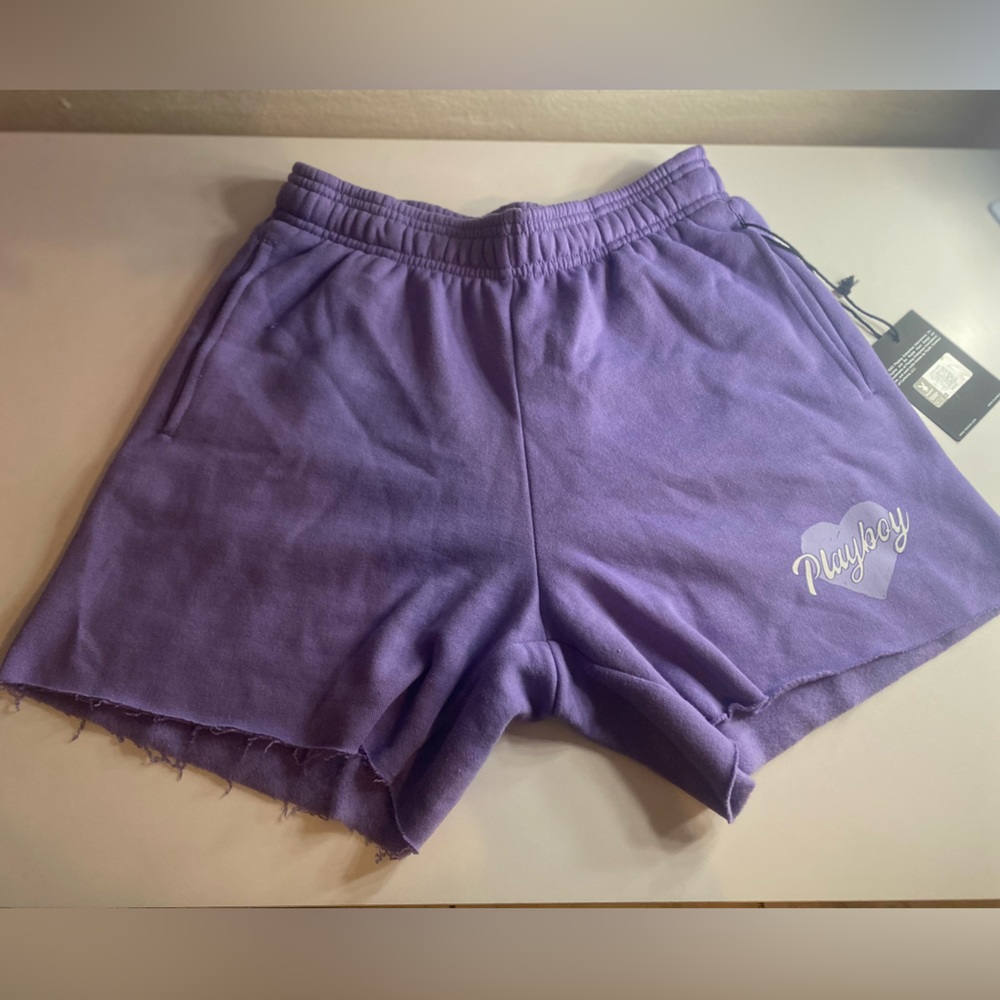 Playboy shorts.
